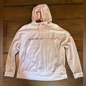 Nike Pink Just Do It Hoodie